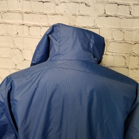Obermeyer blue rain jacket windbreaker - Picture 7 of 13